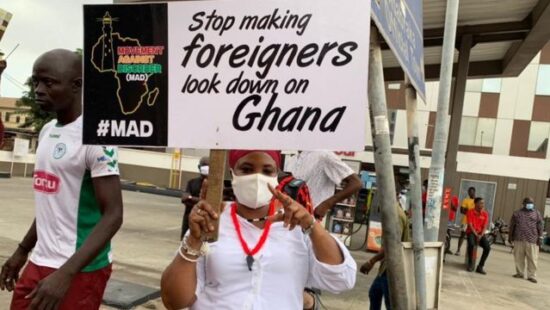 Fix The Country Ghana: Ghanaians hit de streets with protest today, see fotos
