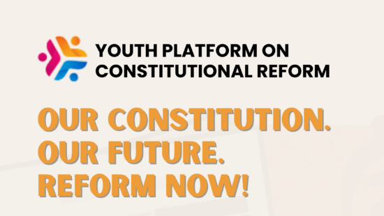 YOUTH PLATFORM CALLS ON PRESIDENT TO RELEASE FULL CRC REPORT AND OUTLINE PATH TO CONSTITUTIONAL REFORM